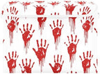 Bolaz Storage Bins with Lids and Handles, Bloody Scary Hands Storage Box - Image 2