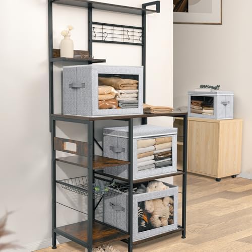 Homsorout Stackable Storage Bins - Image 5
