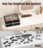 NEWLOOP 20 Slots Sunglass Organizer Drawer Display Case - Image 6