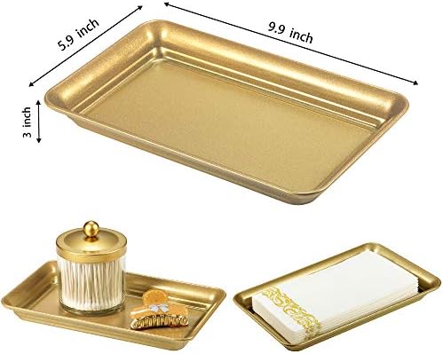 SheeChung Metal Vanity Tray, Bathroom Tray - Image 4