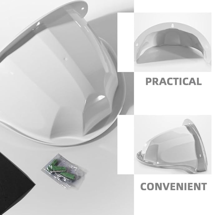 Sun Rain Shade Cover Outdoor, CCTV Security Camera Top Shield Protective Roof - Image 3