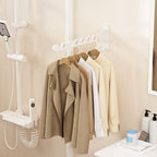 wall Mounted Clothes Drying Folding Hanger Rack - Image 2