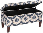 HomePop 36" Decorative Storage Bench - Image 4