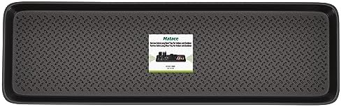 Matace 1 Pack Rubber Extra Large Shoe Tray by MataceCarpet