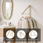 LEQ Clothes Drying Rack Wall Mounted, Foldable Laundry Drying Rack - Image 6
