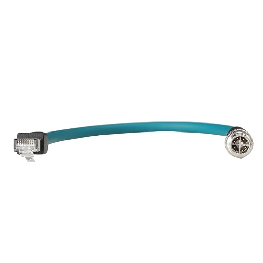 M12 Ethernet 8 Pin X Coded RJ45 CAT7e GigE Cable - Image 3