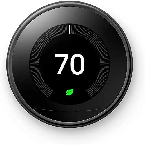 Google Nest Learning Thermostat 3rd Generation, Compatible by Amazon+Renewed