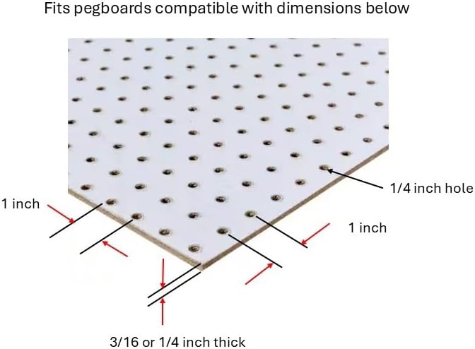 Pegboard Mount Made For Dewalt Router DCW600B - Image 5