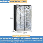 Waterproof Shelf Cover, Outdoor 600D Heavy Duty Dustproof Storage Shelves Cover - Image 3