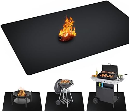 60 x 40 inches Under Grill Mats by rumlick