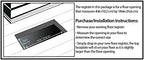 Decor Grates PL414-TA Floor Register, 4 x 14-Inch - Image 2
