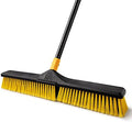 Yocada 24 inch Push Broom Brush 65.3 inch Long Stiff Bristles Heavy-Duty by Yocada