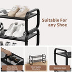 2 Tier Shoe Rack - Image 4