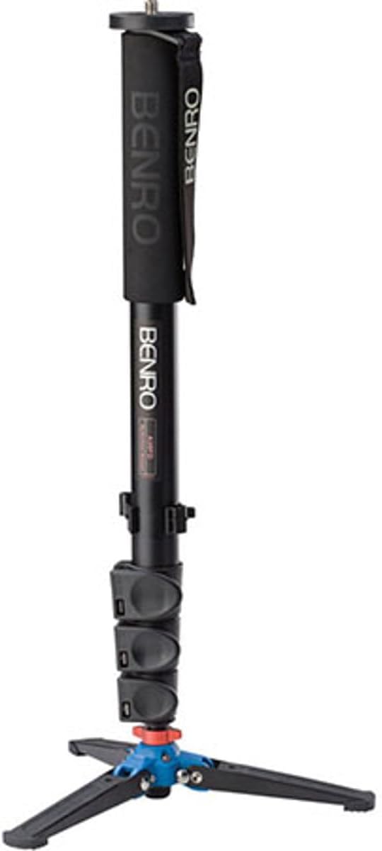 Benro Aluminum Monopod – 4-Section Flip-Lock Monopod by Benro