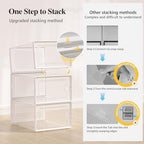 Kuject X-Large Shoe Storage Boxes 12 Pack - Image 4