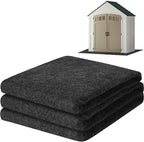ToLanbbt Outdoor Storage Shed Floor Mat, 8.4 x 7.4 FT Waterproof Carport Mat by ToLanbbt