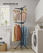 SONGMICS Clothes Drying Rack, 75.6-Inch Drying Rack, 6 Rotatable Arms - Image 2