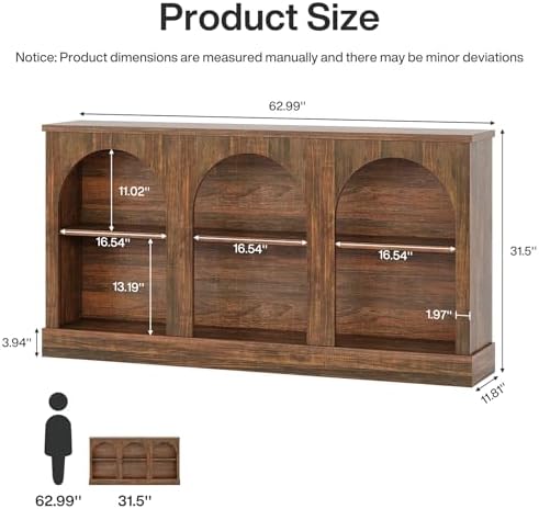 Tribesigns Console Table with Storage - Image 2