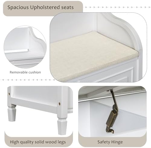Knocbel Rustic Entry Storage Bench - Image 5
