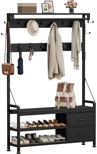 Lulive Coat Rack, 39.4” Hall Tree by Lulive