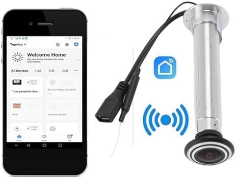 Generic Door Eye Hole Camera, Wide Angle Lens, Support APP, Memory Card - Image 8