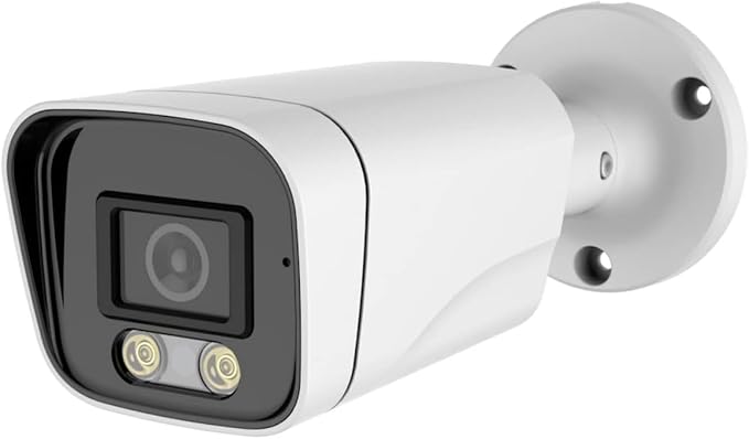 5MP Bullet TVI CCTV Security Analog Camera, 2.8mm Lens, 100° Wide Viewing Angle by RealHD
