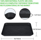 Boot Tray for Entryway Indoor, Heavy Duty Shoe Mat 2 Packs, 16.8"x12.8" - Image 6