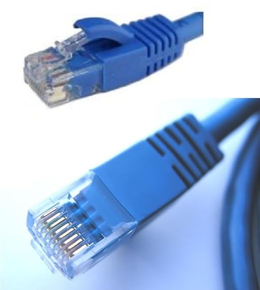 200ft Blue RJ45 CAT6 Ethernet LAN Network Internet Computer Solid Wire 23 AWG - Image 2