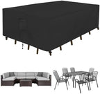 Easy-Going Rectangle Patio Furniture Cover Waterproof Outdoor Dining Table and by Easy-Going