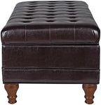 HomePop Deluxe Tufted Storage Bench - Image 7