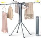 BIREN Clothes Drying Rack Foldable Extending Laundry Rack by BIREN