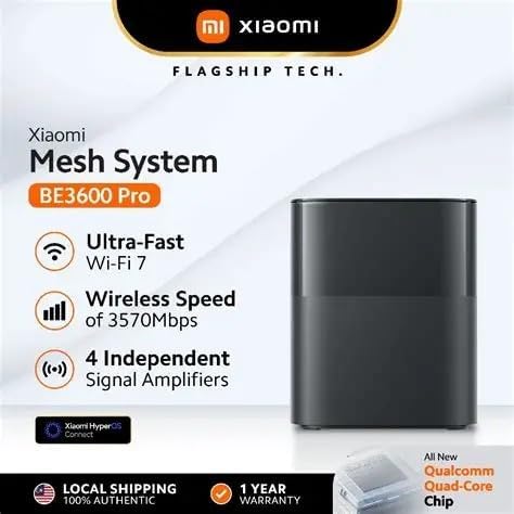 Xiaomi BE3600 Pro Wi-Fi 7 Mesh System, 2.5G Port, Qualcomm Quad-Core, Whole - Image 6