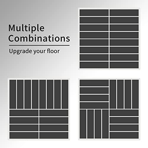 Interlocking Deck Tiles Outdoor Waterproof, Composite Patio Flooring - Image 5