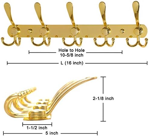 Dseap Coat Rack Wall Mounted - Image 3