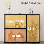 WOHOMO 31.5 in Entryway Table Modern Sofa Table - Image 5