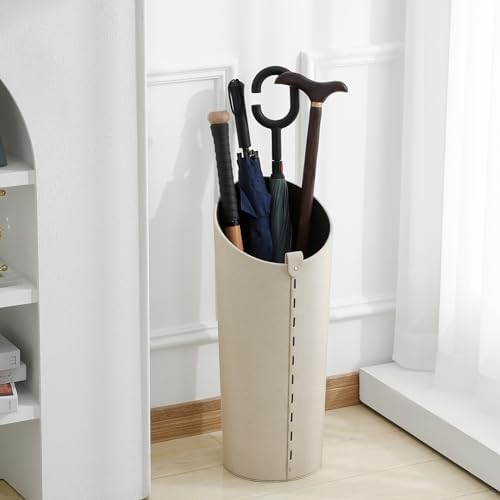 Tall Umbrella Holder White That won't Tip Over and Removable Drip Water Tray - Image 7