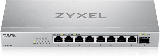 Zyxel 8 Port Network Switch | 2.5Gb Multi Gigabit Switch | Unmanaged | 8X 2.5G - Image 3