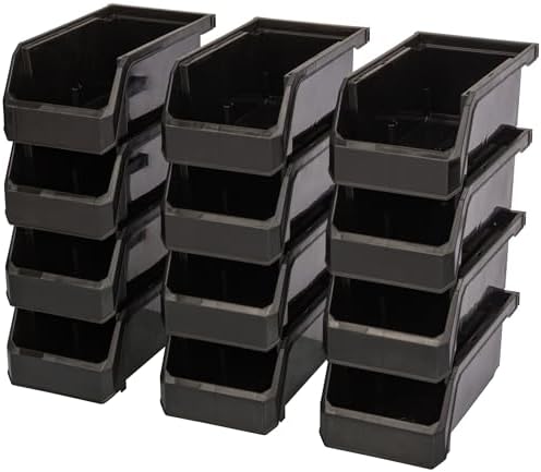 ReadySpace Small Stackable Plastic Storage Bins - Image 7