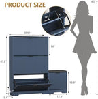 HUANLEGO Shoe Cabinet Storage for Entryway - Image 2