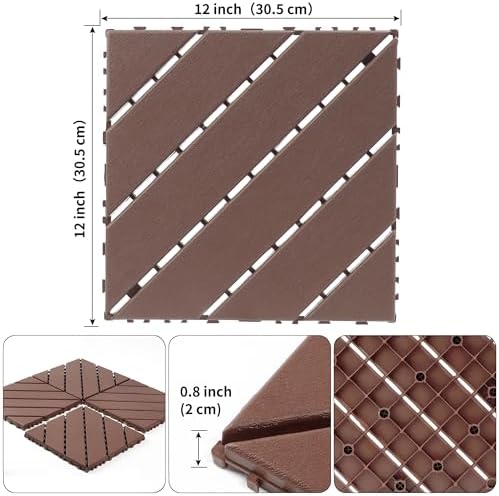 Deck Tiles, Waterproof Patio Flooring - Image 2