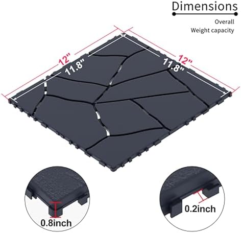 Plastic Interlocking Deck Tiles - Image 4