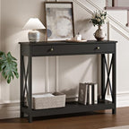 Treocho Black Console Table by Treocho