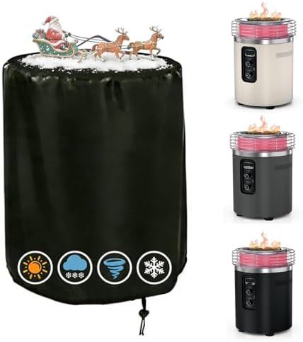 Fire Pit Cover, fit for Ninja Fireside 360 by Rilime
