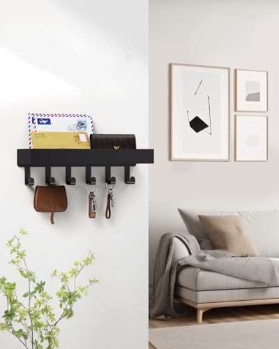 Key Holder Wall Mount Magnetic Adhesive, Key Hooks Rack - Image 2
