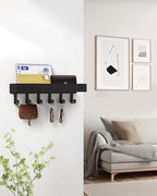 Key Holder Wall Mount Magnetic Adhesive, Key Hooks Rack - Image 2