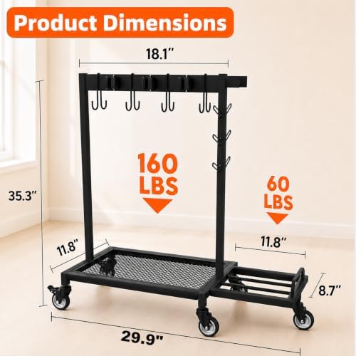 Broom Holder Cleaning Supplies Organizer - Image 3