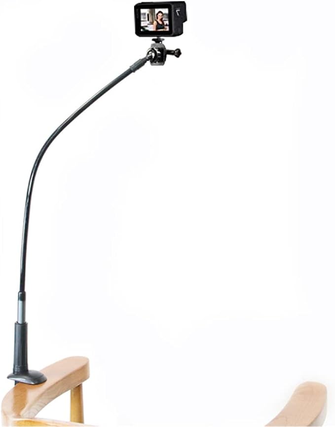 30 Inch Webcam Stand Camera Mount, Upgraded Thick Base Flexible Gooseneck - Image 6