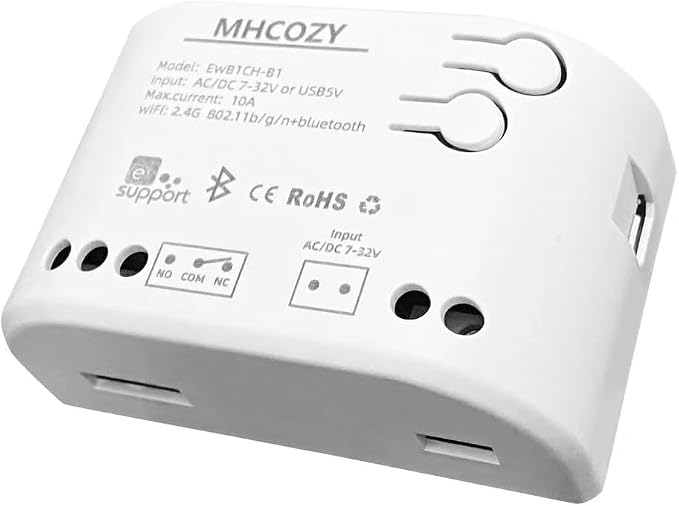 WiFi Smart Switch Relay Module for Home Automation, Add WIFI to access control by MHCOZY