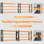 48” Wide Heavy Duty Metal Garage Shelving, Adjustable Storage Shelf - Image 5