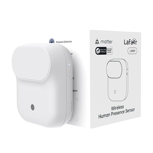 Wireless Human Presence Sensor LWR01, mmWave Radar, Occupancy & Motion Sensor by Lafaer